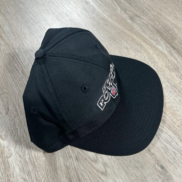 Vintage Logo Athletic NFL Football Hat Snapback Feel the‎ Power Black Cap - Picture 7 of 8